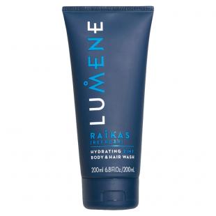 Гель для душа LUMENE MEN RAIKAS HYDRATING 2 In 1 BODY & HAIR WASH 200ml