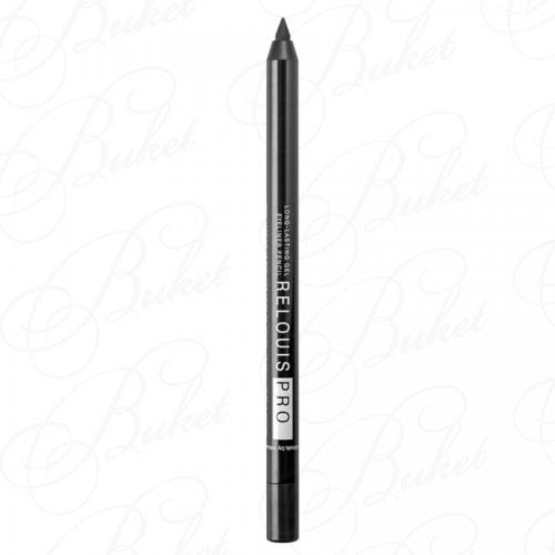 Карандаш для век RELOUIS PRO GEL LONG LASTING EYELINER №01 Black