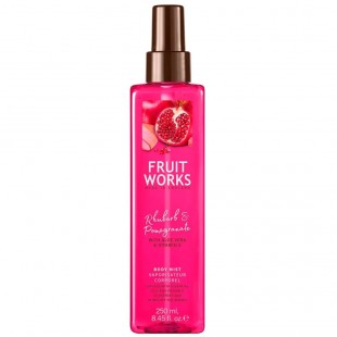 Спрей для тела Fruit Works Body Mist Rhubarb & Pomegranate 250ml