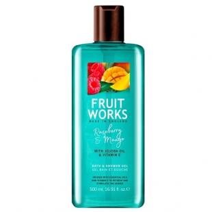 Гель для душа Fruit Works Bath & Shower Gel Raspberry & Mango 500ml