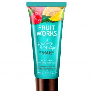Скраб для тела Fruit Works Body Scrub Raspberry & Mango 225ml