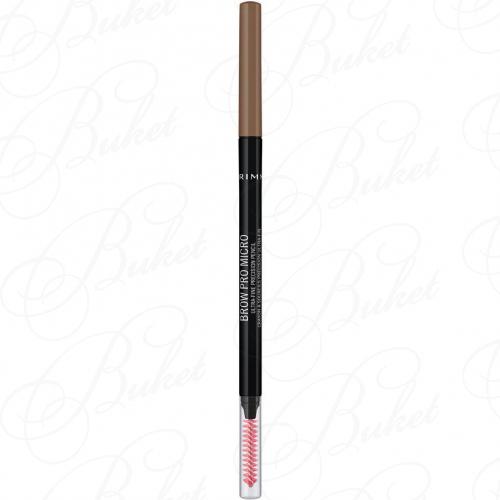 Карандаш для бровей RIMMEL BROW PRO MICRODEFINER №01 Blonde