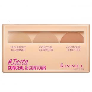 Палитра для лица RIMMEL INSTA CONCEAL & CONTOUR PALETTE №010 Light