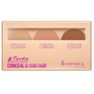 Палитра для лица RIMMEL INSTA CONCEAL & CONTOUR PALETTE №020 Medium