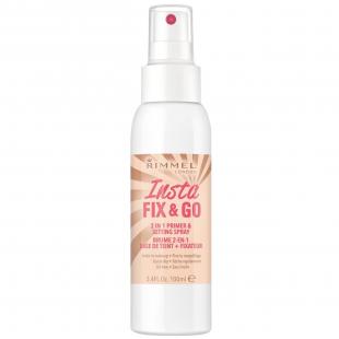 Спрей для лица RIMMEL INSTA FIX & GO 2 in 1