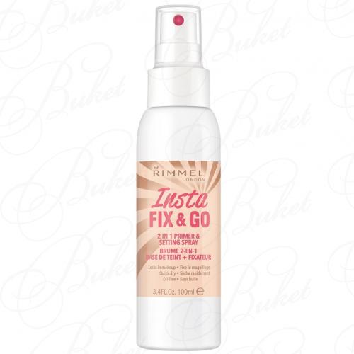 Спрей для лица RIMMEL INSTA FIX & GO 2 in 1