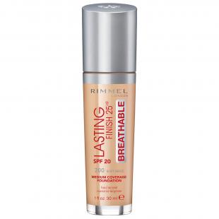 Тональный крем для лица RIMMEL LASTING FINISH BREATHABLE FOUNDATION №200 Soft Beige