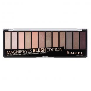 Палетка теней для век RIMMEL MAGNIFEYES PALETTE №002 Blush Edition