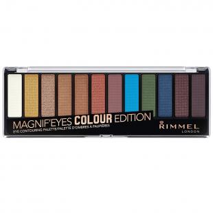 Палетка теней для век RIMMEL MAGNIFEYES PALETTE №004 Colour Edition