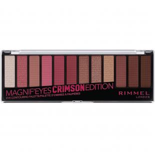 Палетка теней для век RIMMEL MAGNIFEYES PALETTE №007 Crimson Edition
