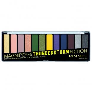 Палетка теней для век RIMMEL MAGNIFEYES PALETTE №010 Thunderstorm