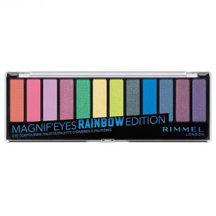 Палетка теней для век RIMMEL MAGNIFEYES PALETTE №011 Rainbow