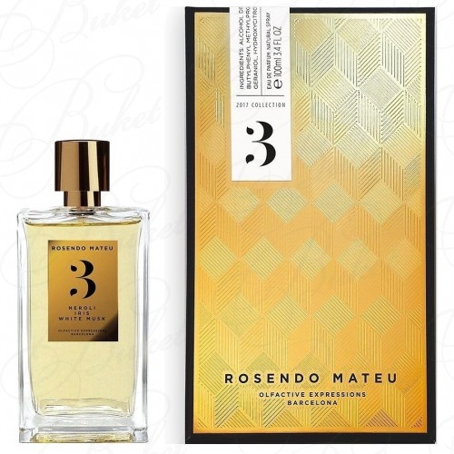 Парфюмерная вода Rosendo Mateu NO.3 NEROLI, IRIS, WHITE MUSK 100ml edp
