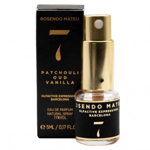 Rosendo Mateu NO.7 PATCHOULI, OUD, VANILLA 5ml edp