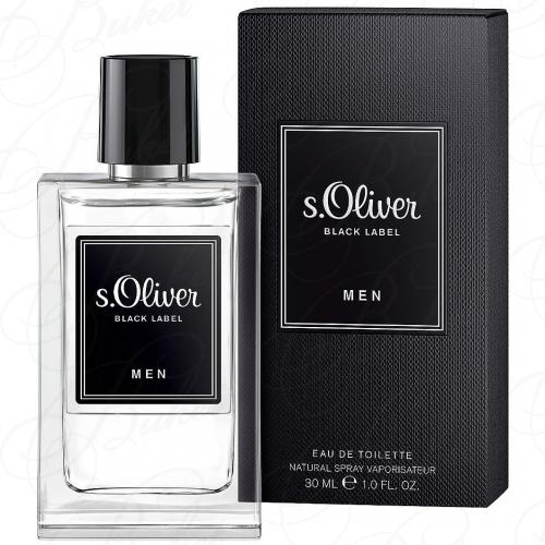 Туалетная вода S.Oliver BLACK LABEL MEN edt 30ml