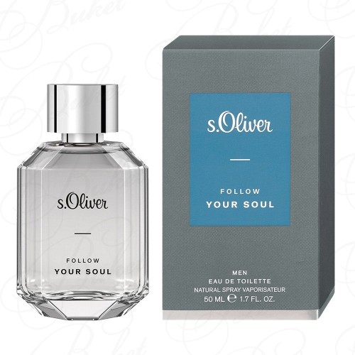 Туалетная вода S.Oliver FOLLOW YOUR SOUL MEN edt 50ml