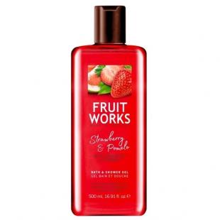 Гель для душа Fruit Works Bath & Shower Gel Strawberry & Pomelo 500ml