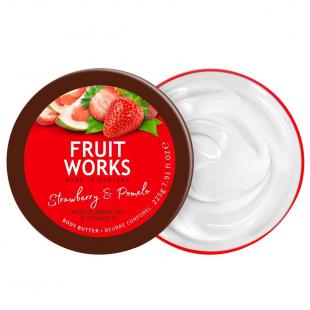 Масло для тела Fruit Works Body Butter Strawberry & Pomelo 225g