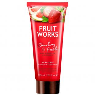 Скраб для тела Fruit Works Body Scrub Strawberry & Pomelo 225ml