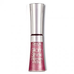 Блеск для губ L`OREAL MAKE UP GLAM SHINE DIAMANT №165 Pink Carat/Розовый алмаз