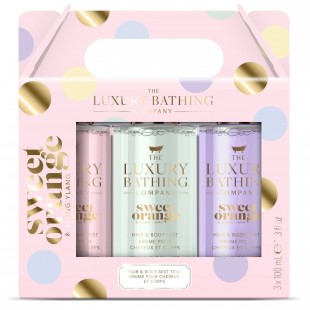 Набор подарочный Tempting Trio (спрей для тела 3х100ml) с ароматом иланг-иланга и апельсина