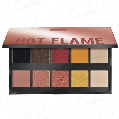 Палетка теней для век PUPA MAKE UP STORIES PALETTE №002 Hot Flame