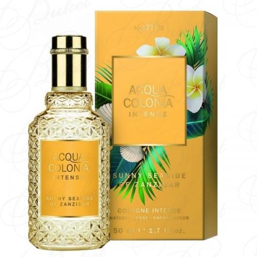 Одеколон Maurer & Wirtz 4711 Acqua Colonia Intense SUNNY SEASIDE OF ZANZIBAR 50ml edc