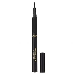 Подводка для глаз L`OREAL MAKE UP SUPER LINER PERFECT SLIM Насыщенный черный