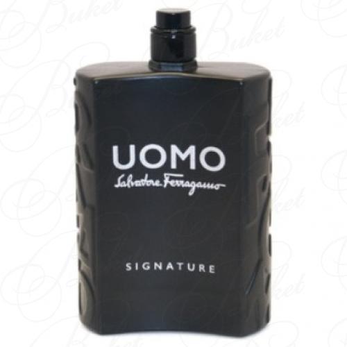 Тестер Salvatore Ferragamo UOMO SIGNATURE 100ml edp TESTER