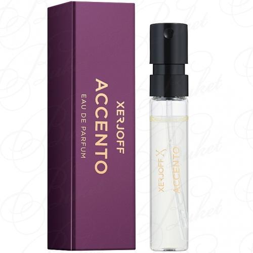 Пробники Sospiro Perfumes ACCENTO 2ml edp