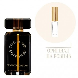 State of Mind SPONTANEOUS GENEROSITY 10ml edp (распив)