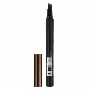 Фломастер для бровей MAYBELLINE MAKE UP TATTOO BROW №130 Deep Brown