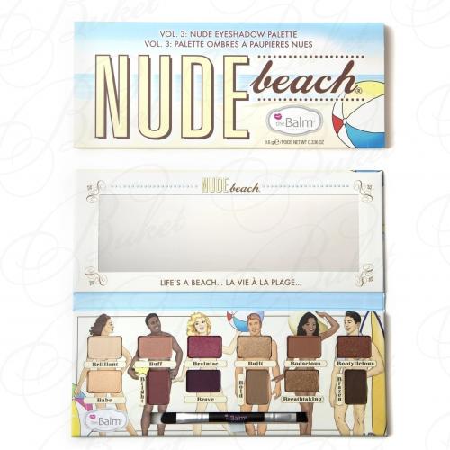 Палетка теней для век THE BALM NUDE BEACH PALETTE