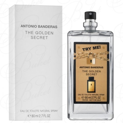 Тестер Antonio Banderas THE GOLDEN SECRET 80ml edt TESTER