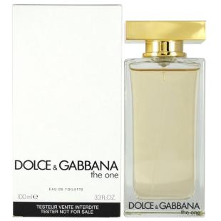 Dolce & Gabbana THE ONE Eau de Toilette 100ml edt TESTER