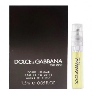 Dolce & Gabbana THE ONE FOR MEN 1.5ml edt