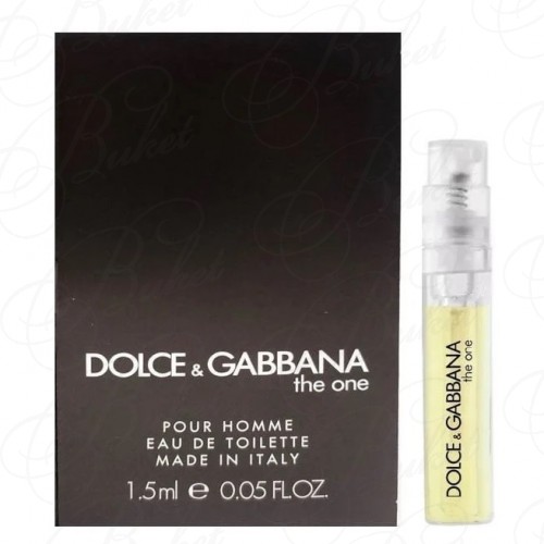 Пробники Dolce & Gabbana THE ONE FOR MEN 1.5ml edt
