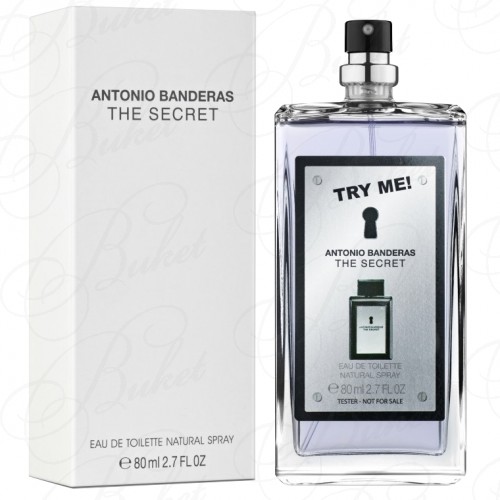 Тестер Antonio Banderas THE SECRET 80ml edt TESTER