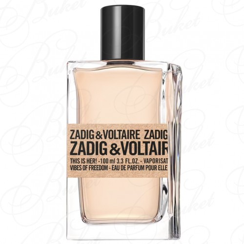 Тестер Zadig & Voltaire THIS IS HER  VIBES OF FREEDOM 100ml edp TESTER