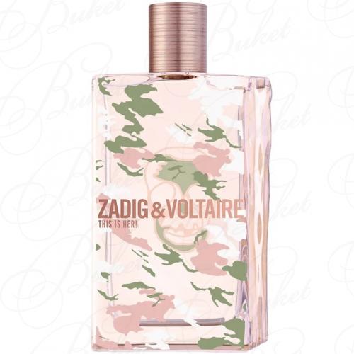 Тестер Zadig & Voltaire THIS IS HER NO RULES 100ml edp TESTER