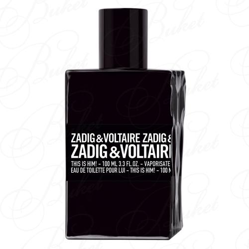 Тестер Zadig & Voltaire THIS IS HIM 100ml edt TESTER