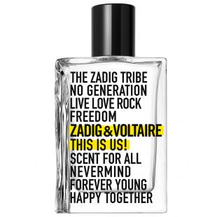 Zadig & Voltaire THIS IS US! 100ml edt TESTER