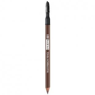 Карандаш для бровей PUPA MAKE UP TRUE EYEBROW PENCIL №001 Blonde/Светлый