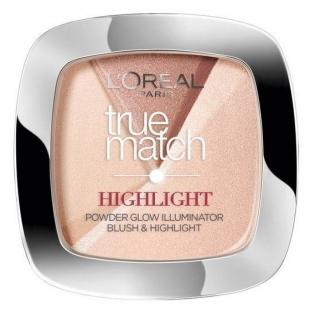 Хайлайтер для лица L`OREAL MAKE UP TRUE MATCH HIGHLIGHT №202N Rosy Glow