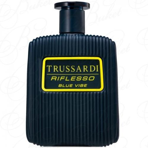 Тестер Trussardi RIFLESSO BLUE VIBE 100ml edt TESTER
