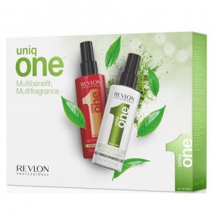 Набор для волос REVLON PROFESSIONAL UNIQ ONE DUO PACK CLASSIC/GREEN TEA