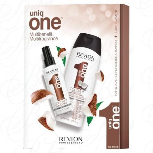 Набор для волос REVLON PROFESSIONAL UNIQ ONE DUO PACK COCONUT
