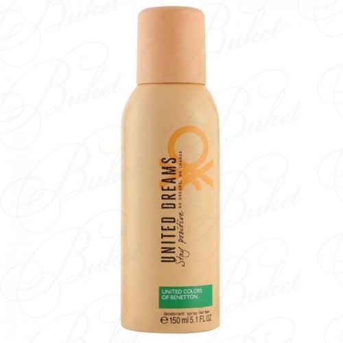 Дезодорант спрей Benetton UNITED DREAMS STAY POSITIVE deo 150ml 