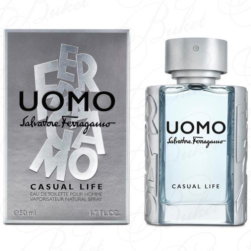 Туалетная вода Salvatore Ferragamo UOMO CASUAL LIFE 50ml edt