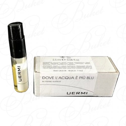 Пробники Uermi 3: DOVE L'ACQUA E PIU BLU 2.5ml edp